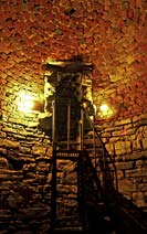 Cesis castle, prison in the southern tower